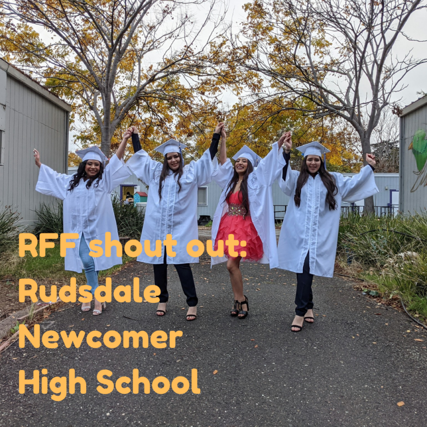 “Incredibly resilient, strong young people” Rudsdale Newcomer High School, An RFF Shout Out