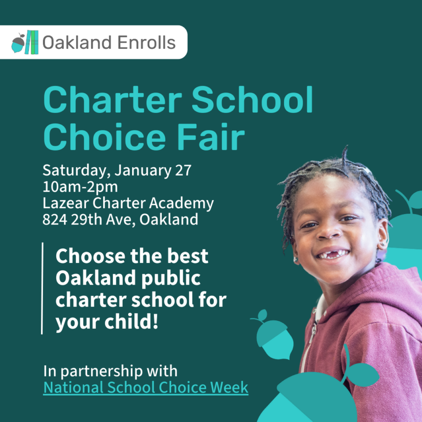 Save the Date: Oakland Enrolls Charter School Choice Fair!
